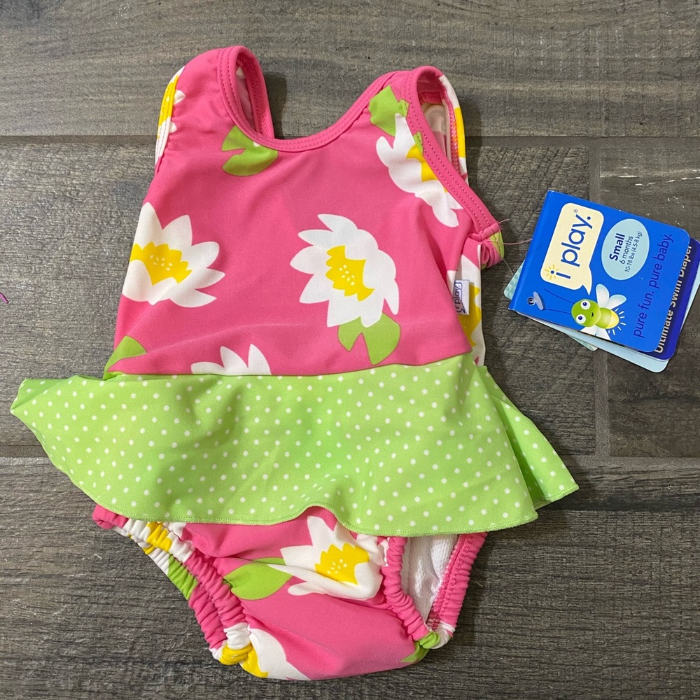 i play baby girl swim suit
